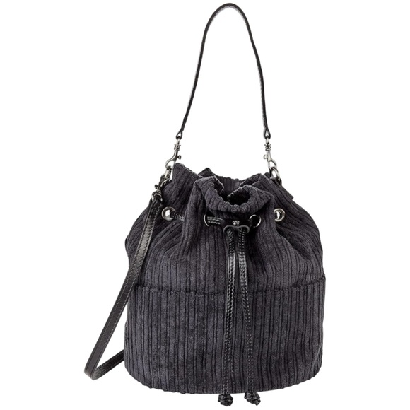 NWT - Patricia Nash Corduroy Drawstring Bucket Bag - Picture 3 of 11